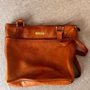 Tan Leather Timberland Tote
